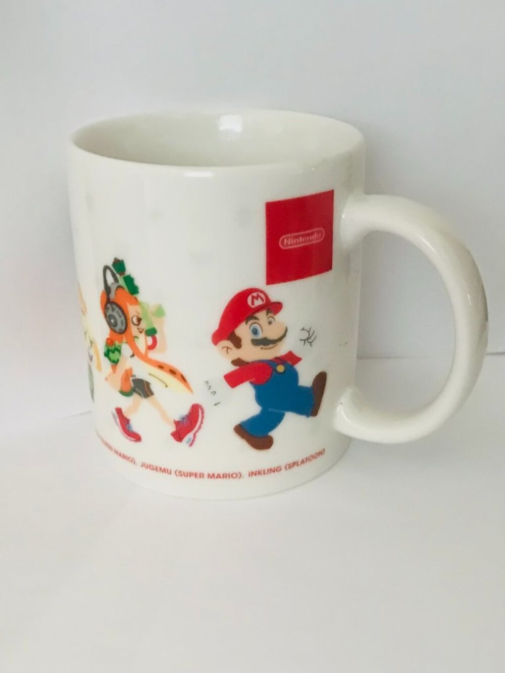 Nintendo Super Mario Character Mug Link Yoshi Splatoon Ceramic